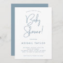 Search for dusty blue baby shower Calligraphy