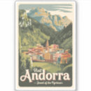 Recherche de andorre autocollants Drapeau andorra