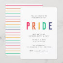 Search for gay pride party invitations Modern