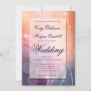 Search for bokeh lights wedding invitations Purple