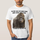Search for gorilla mens tshirts Fun