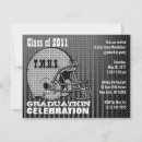 Recherche de football graduation invitations Sport