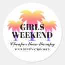 Search for tropical vacation destination stickers Palm tree