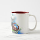 Recherche de fée de dragon tasses Illustration