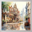 Recherche de bruxelles belgique posters Aquarelle