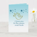 Search for to the moon and back cards Yellow