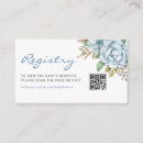 Search for baby registry enclosure cards Qr code