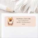 Search for pom return address labels Puppy