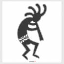 Search for american music stickers Kokopelli