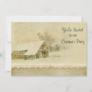 Search for barn christmas invitations Winter