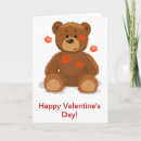 Search for cute bear valentines day cards Pink