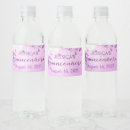 Recherche de quinceanera water bottle labels Rose
