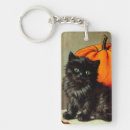 Search for kitten pumpkin keychains Cute