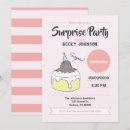 Recherche de gâteau kawaii invitations Rose