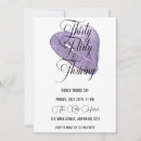 Search for flirty thirty invitations Minimalist