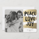 Search for peace joy love christmas cards White