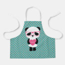 Search for panda aprons Kawaii