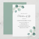 Search for rustic memorial service invitations Celebration of life
