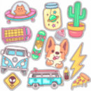 Search for phone booth stickers Retro