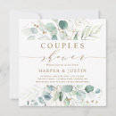 Search for square engagement party invitations Eucalyptus