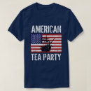 Recherche de thé américain tshirts Impôt