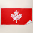 Search for canada beach towels Red