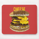 Search for cheeseburger mousepads Food