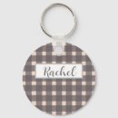 Search for pink gingham keychains Modern