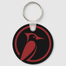 Search for woodpecker keychains Red