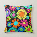 Search for flower power pillows Daisy