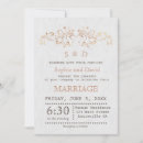 Search for swirl wedding invitations Vintage