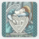 Search for peace angel stickers Rest in peace