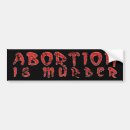 Search for murder bumper stickers Christian