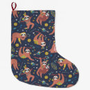 Search for sloth christmas stockings Lazy