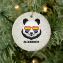 Search for panda bear ornaments Cute