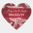 Search for red starfish stickers Sea