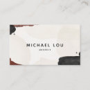 Recherche de tons de la terre cartes visite Minimal