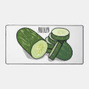 Recherche de concombre tapis souris Vert
