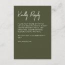 Recherche de vert olive foncé invitations Calligraphie