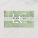 Recherche de réutiliser cartes visite Rustique