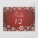 Search for red snowflake postcards Damask