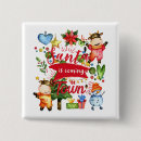 Search for happy cows buttons Santa claus