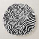 Search for black white checkered pillows Mod