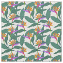 Search for tropical bird fabric Floral