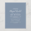 Recherche de blue bar bat mitzvah invitations Chic