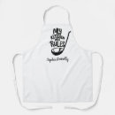 Search for word art aprons For her