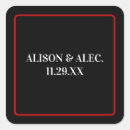 Search for red black and white stickers Simple