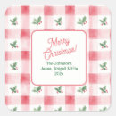 Search for retro christmas stickers Watercolor