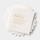 Search for gold foil wedding napkins Typography