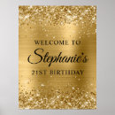 Search for 21st birthday posters Girly